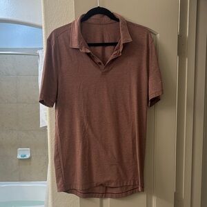 Lululemon Men's Polo Shirt - Brown